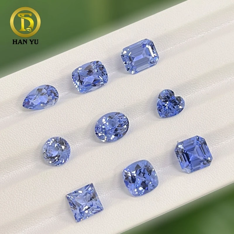 Lab Grown AGL Certified Cornflower Sapphire Gemstone best